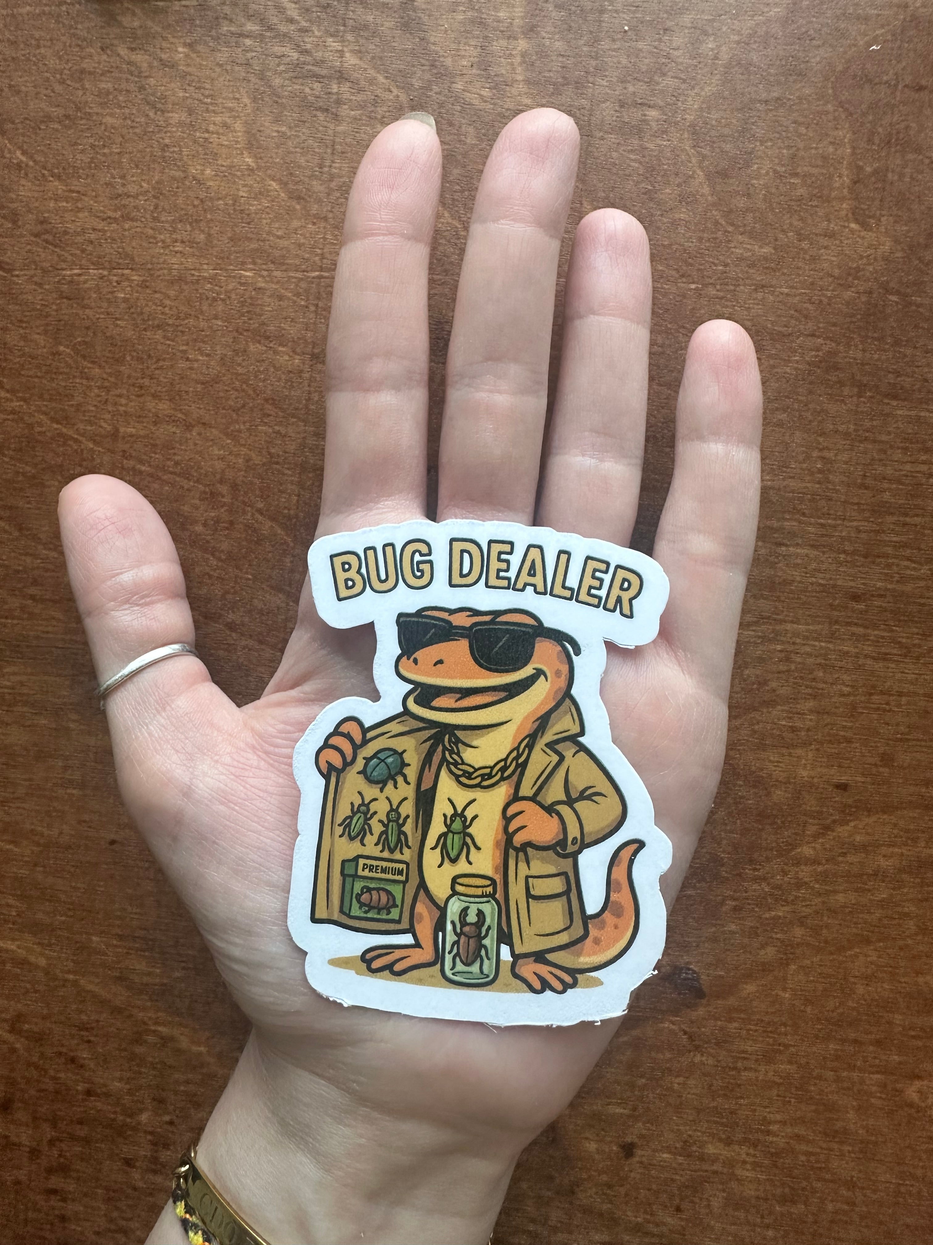 Gecko Bug Dealer Sticker
