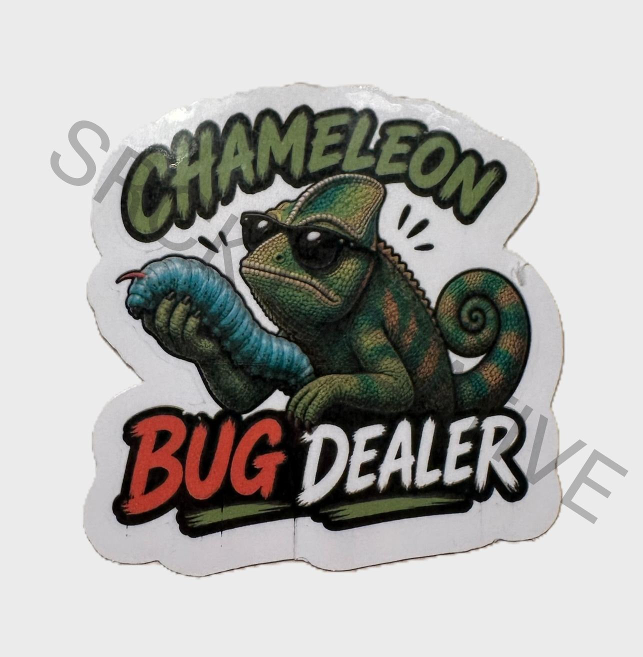 Chameleon Bug Dealer Sticker