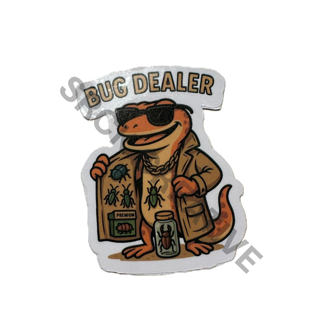 Gecko Bug Dealer Sticker