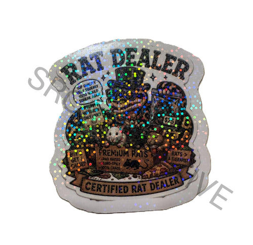 Certified Rat Dealer Sticker